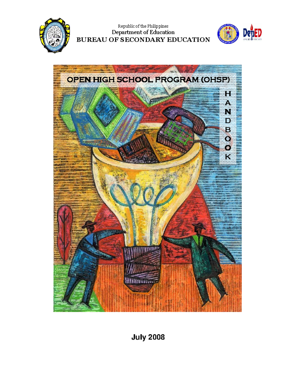 Open High School Program (OHSP) Implementation Handbook - Studocu