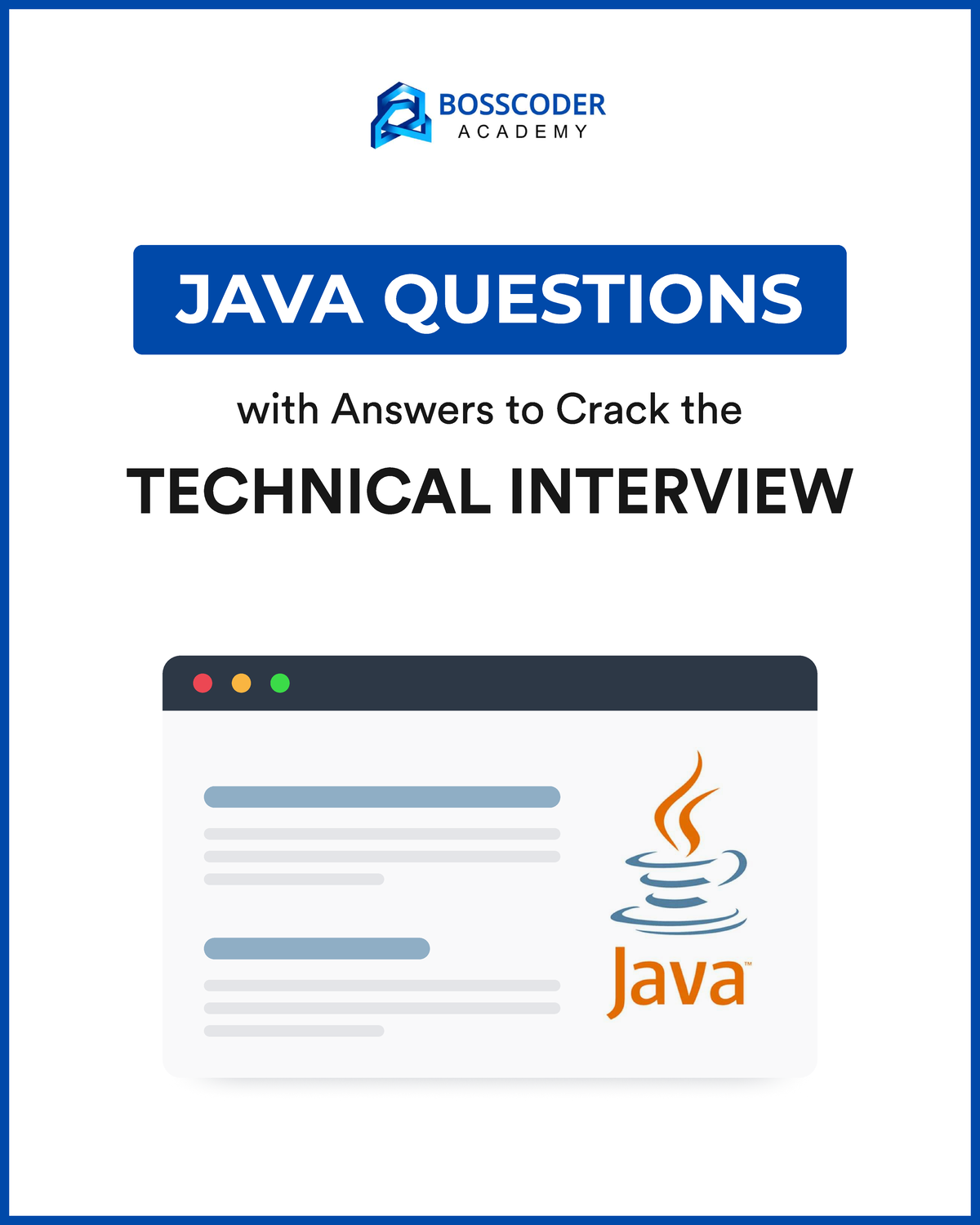 Java Interview Questions & Answers: Core Java Concepts & More - Studocu