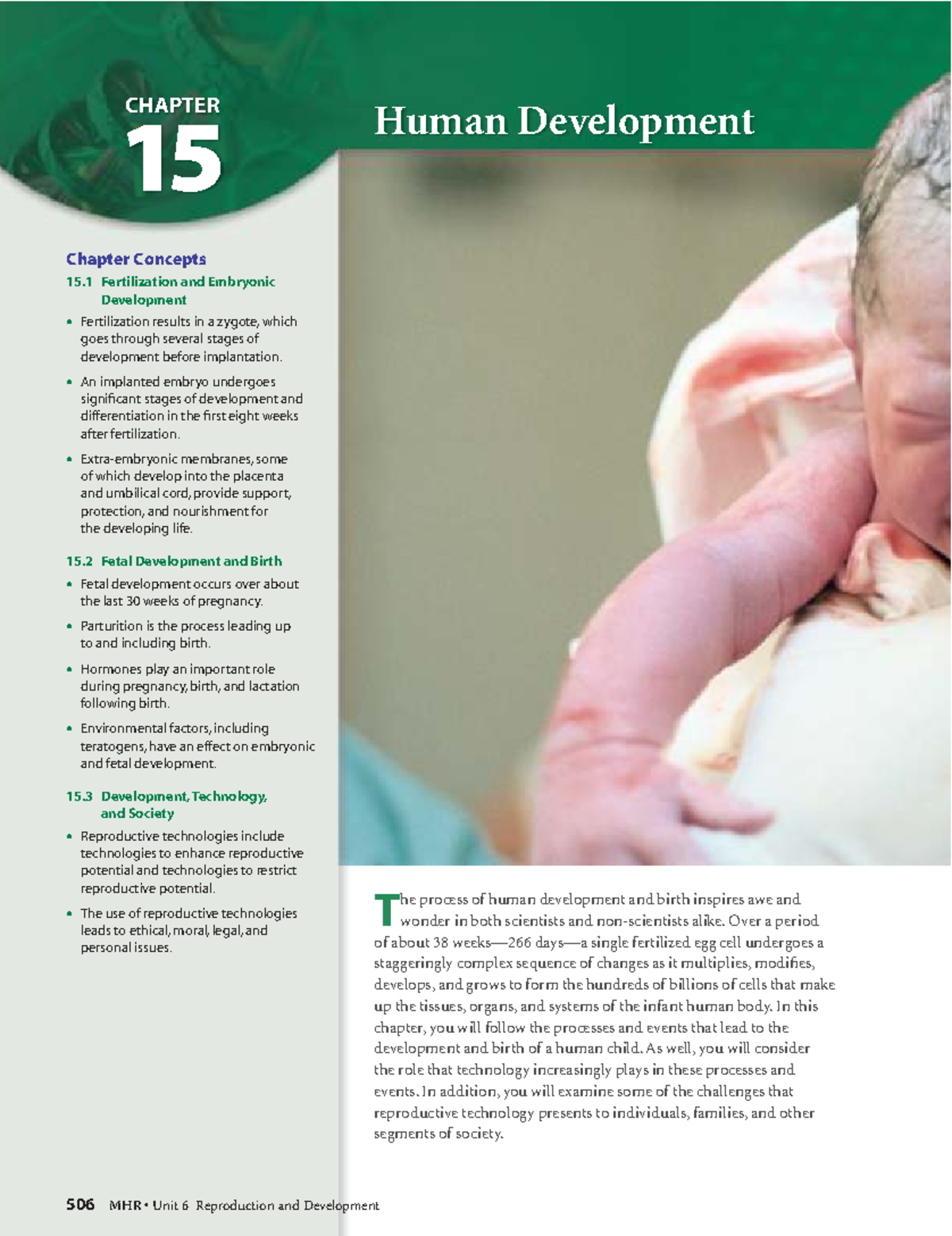CHAPTER 15 Human Development: Key Concepts and Processes - Studocu