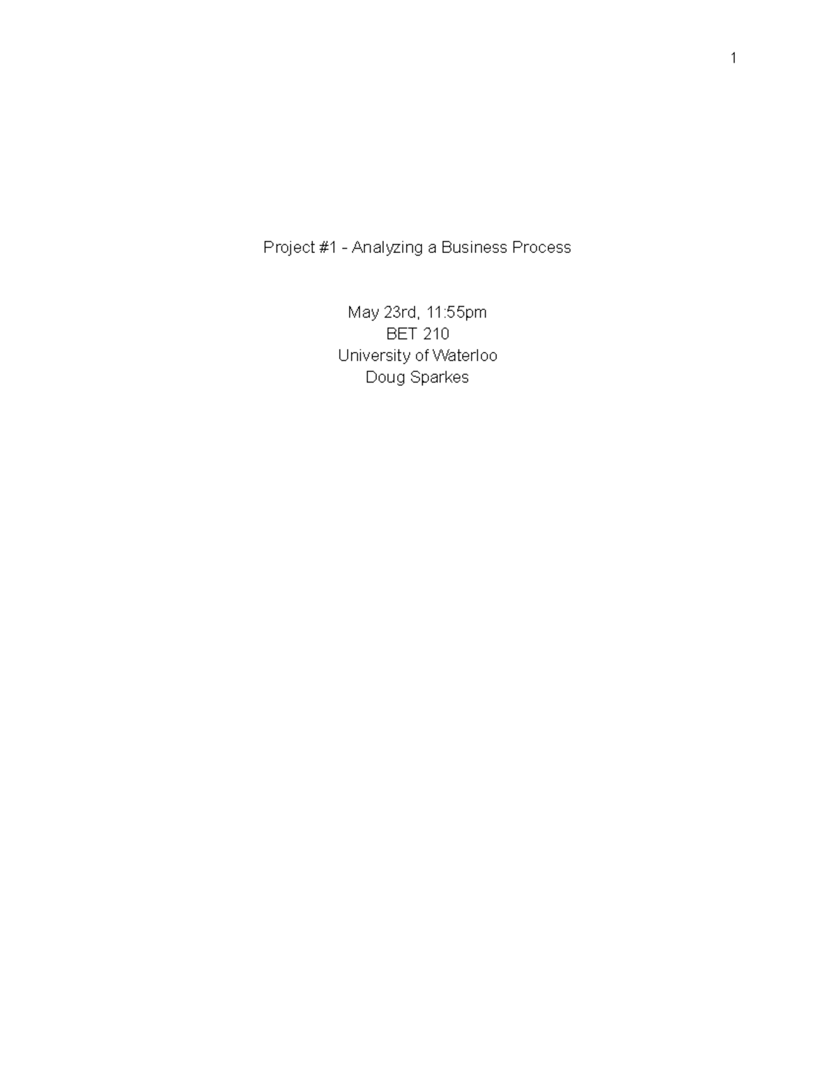 BET 210 - Project #1: Analysis of Cinema Movie-going Process - Studocu