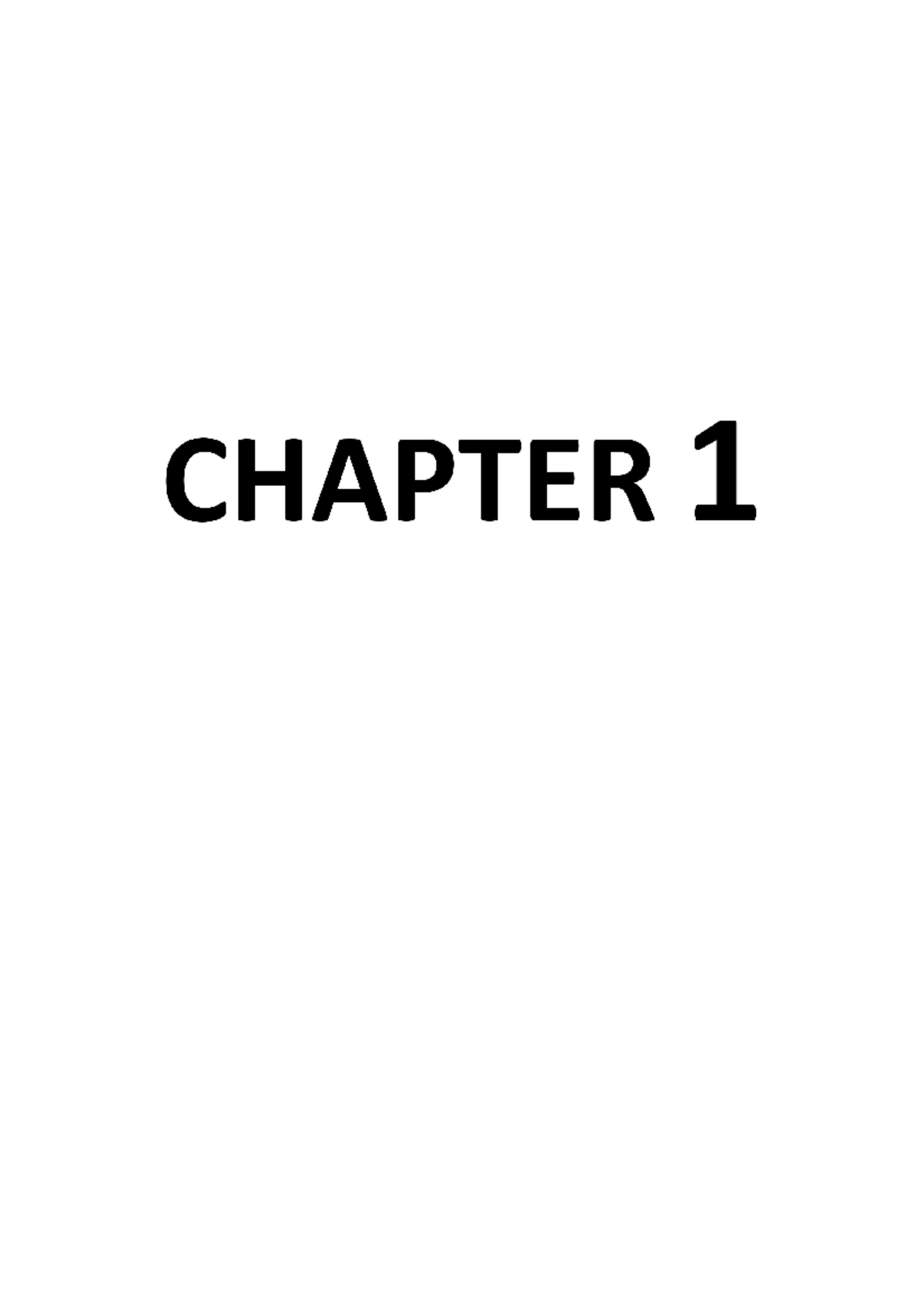 COST ACCOUNTING AND CONTROL CHAPTER 1 - BS Accountancy - Studocu