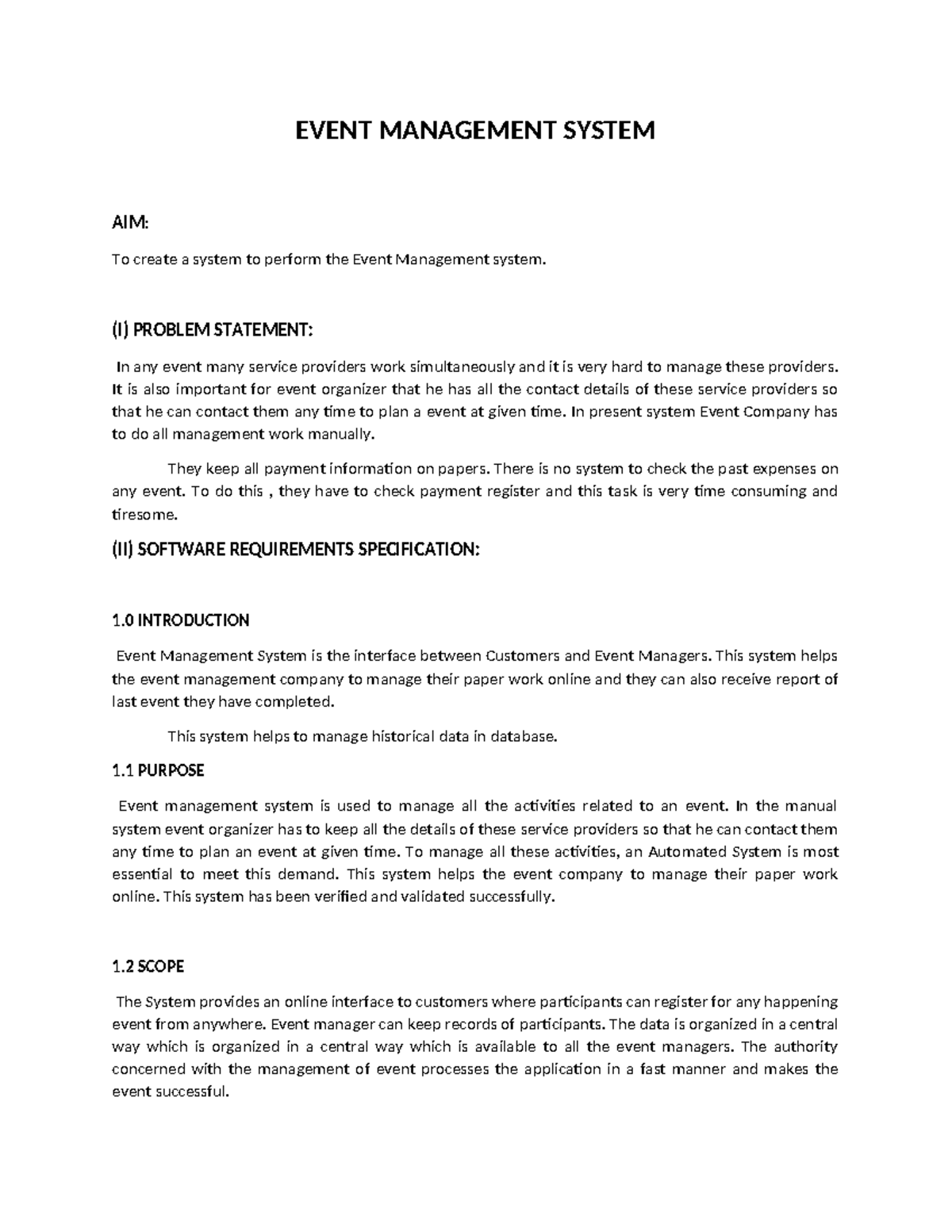 522216057 Event Management System: Design and Implementation Guide ...
