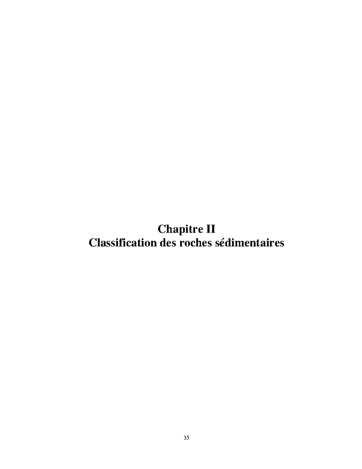 Cours Sédimentologie 2 : Classification et Caractéristiques des Roches ...