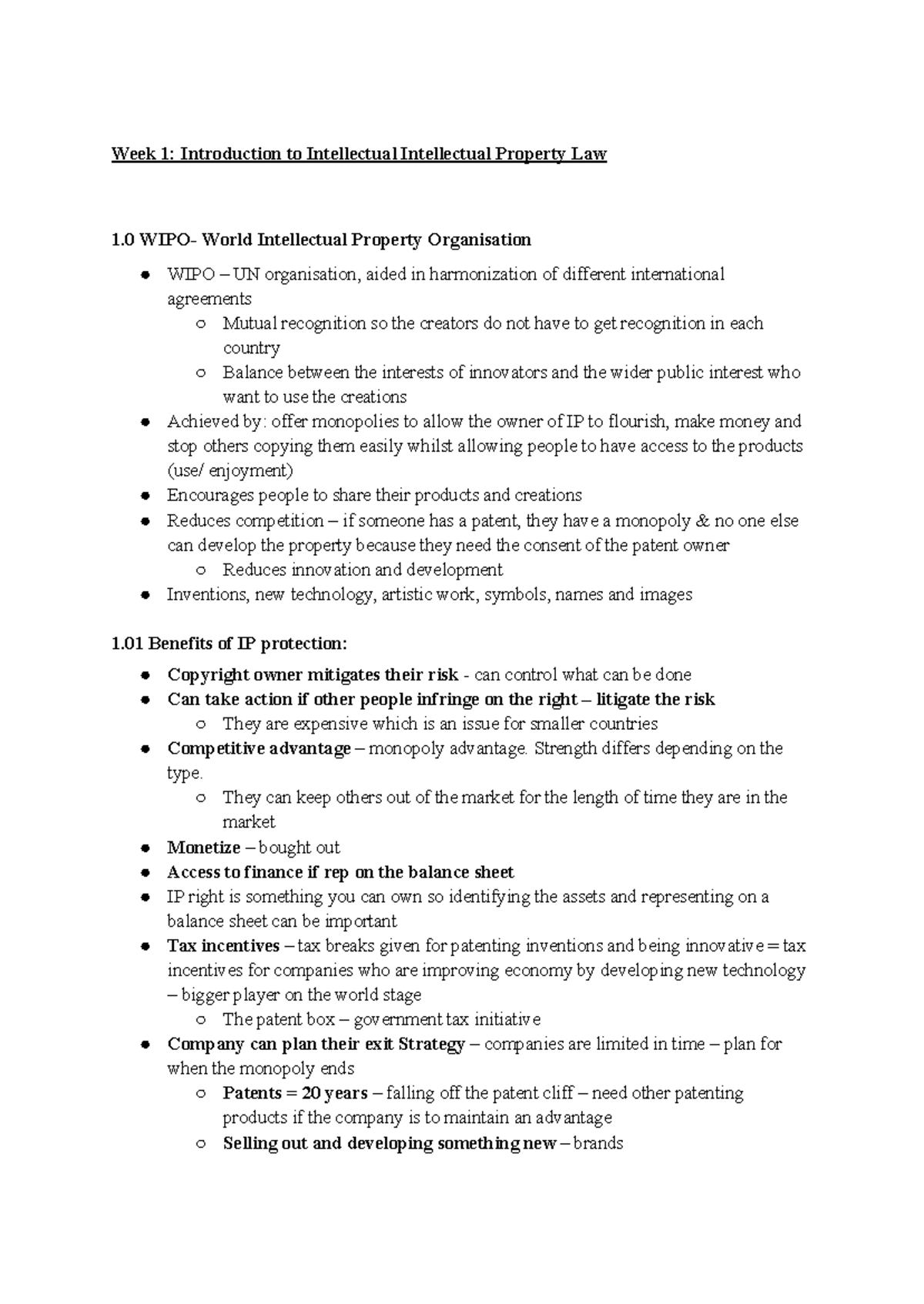 IP Law 101: Introduction to Intellectual Property Rights and Protection ...