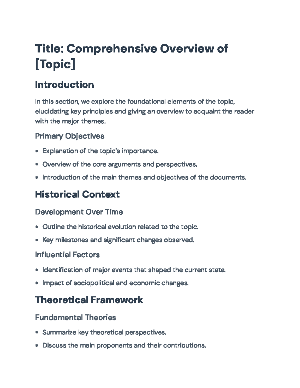 Comprehensive Overview of [Topic] - Research Insights & Implications ...