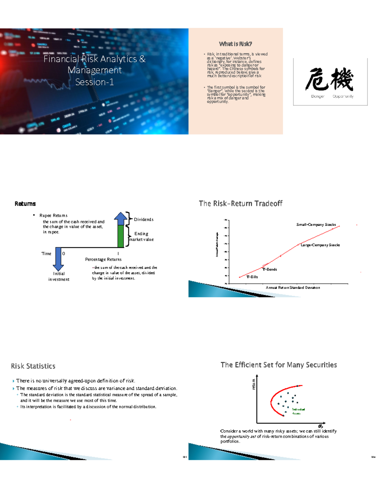 Fram Merged - Class slides - Financial Risk Analytics & Management ...