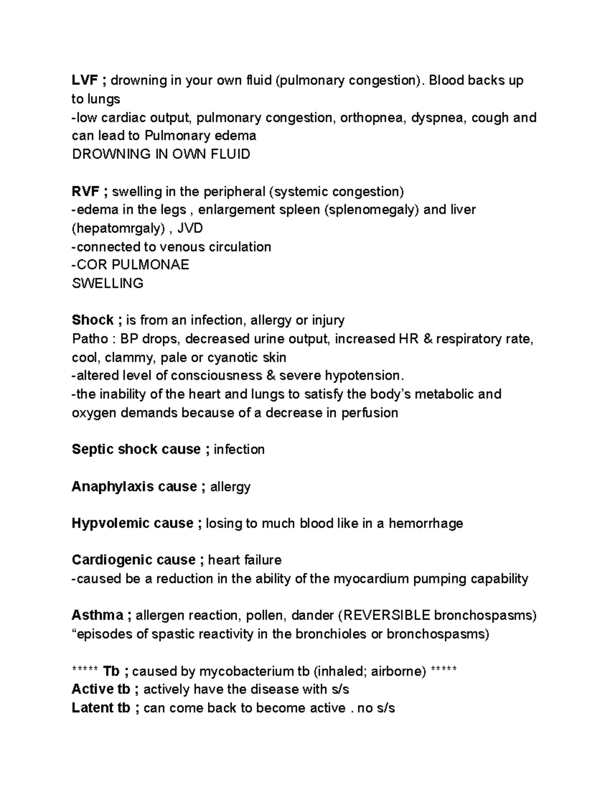 Pathophysiology Exam 3: Comprehensive Study Notes on Cardiovascular ...