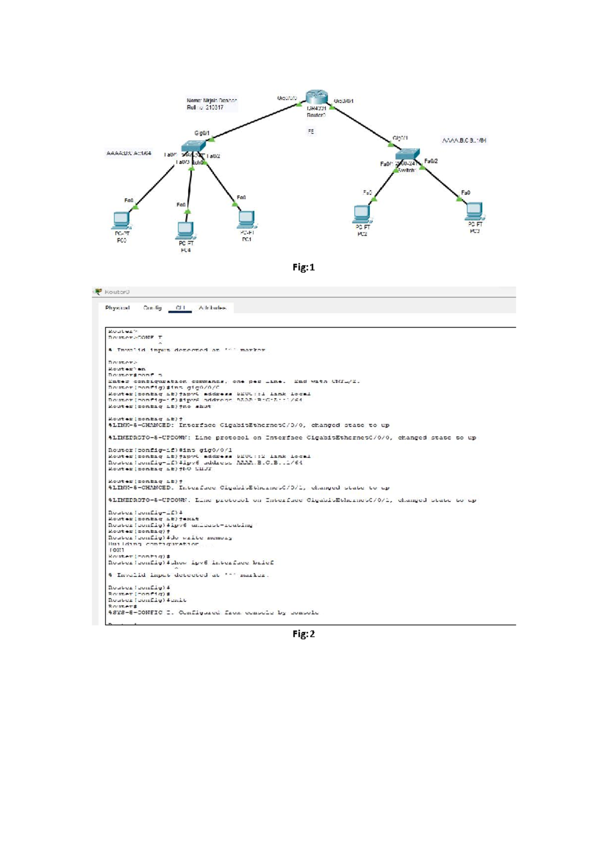 Nlab8 - ISR4331 Router Configuration and CLI Attributes - Studocu