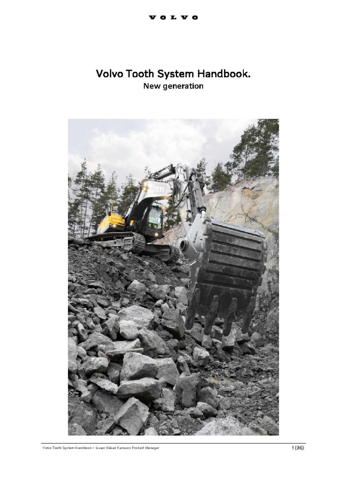 Volvo Tooth System Handbook: New Generation & Innovations (Edition 1 ...