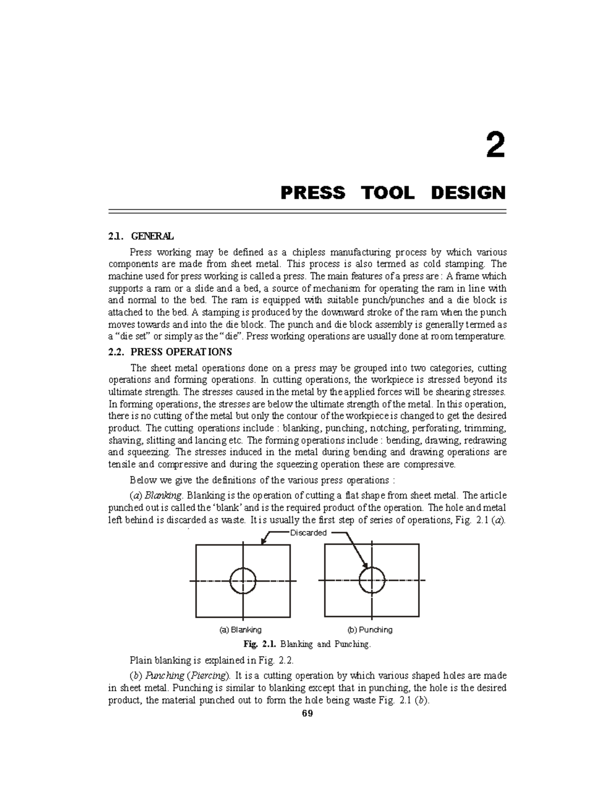 Press Tool Design - P. C. Sharma: Comprehensive Overview and Operations ...