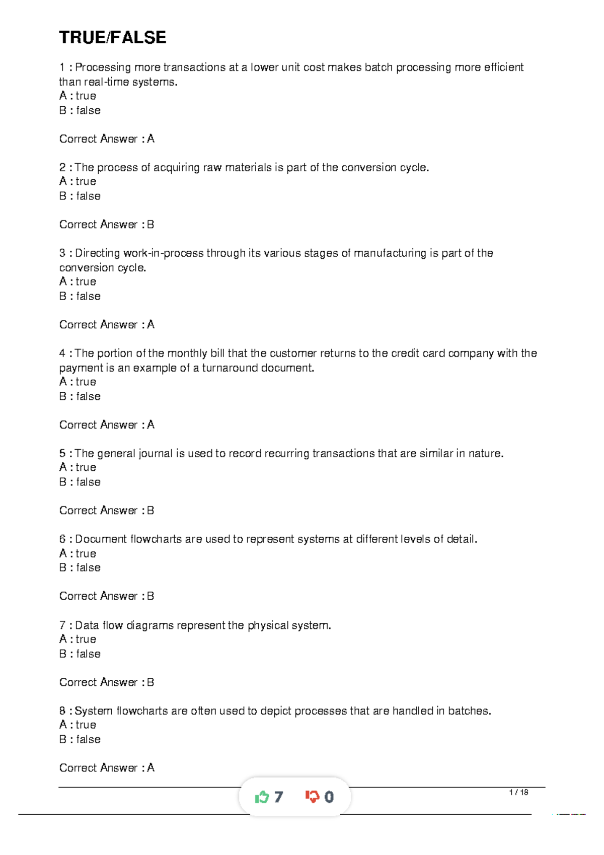 Dlstudocu - True/False Questions & Responses on Student Motivation ...