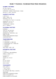 Mathematics - Grade: 11 - High School - Canada - Studocu