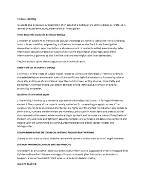 Plain language - Nature of technical writing - How can you use plain ...