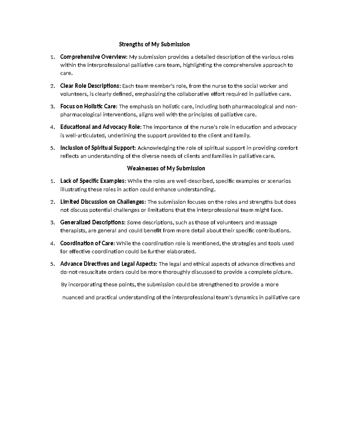 End of Life Palliative Care and Hospice Care . Strengths of My ...