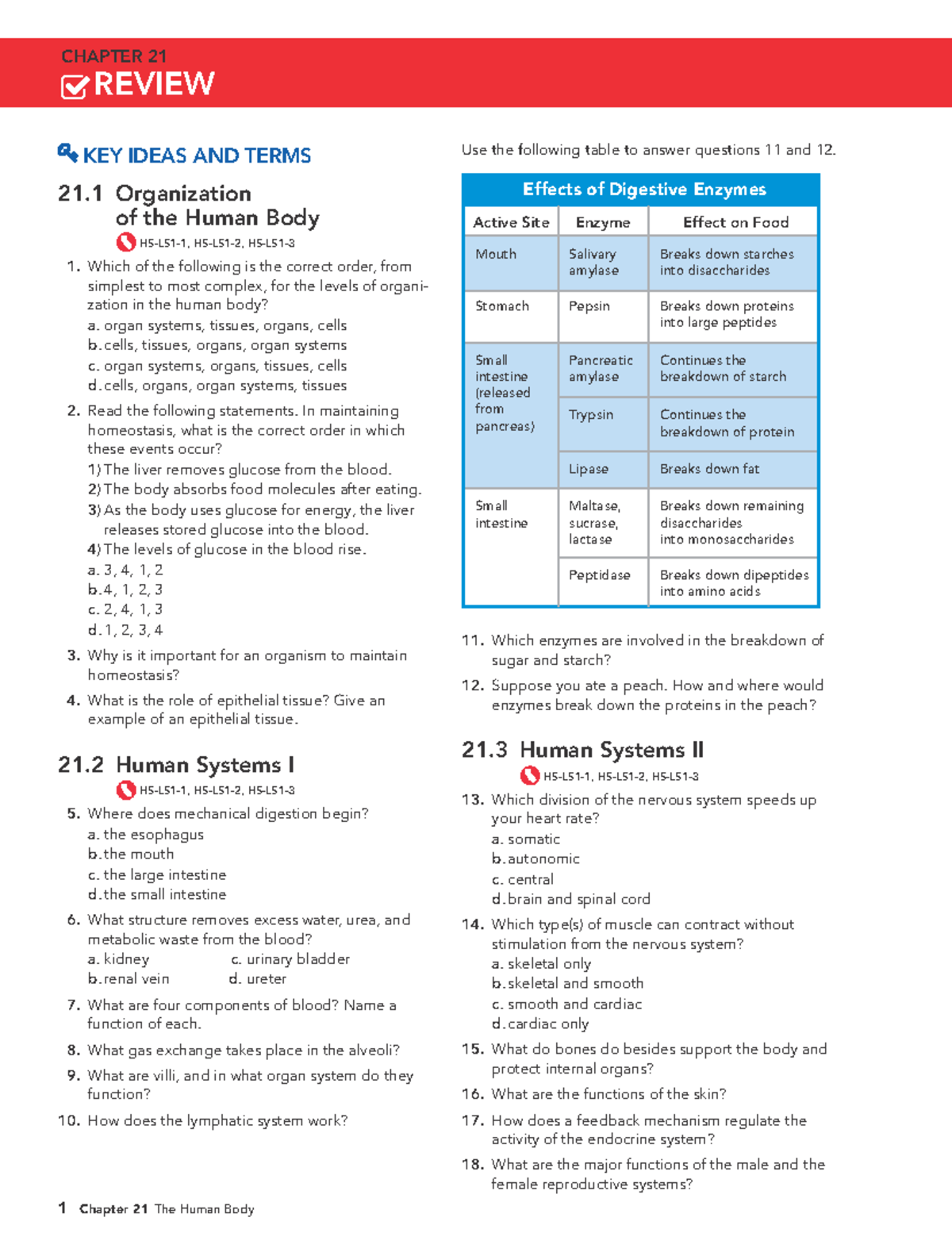 BIO 3CM CH21 Comprehensive Chapter 21 Review & Key Concepts - Studocu