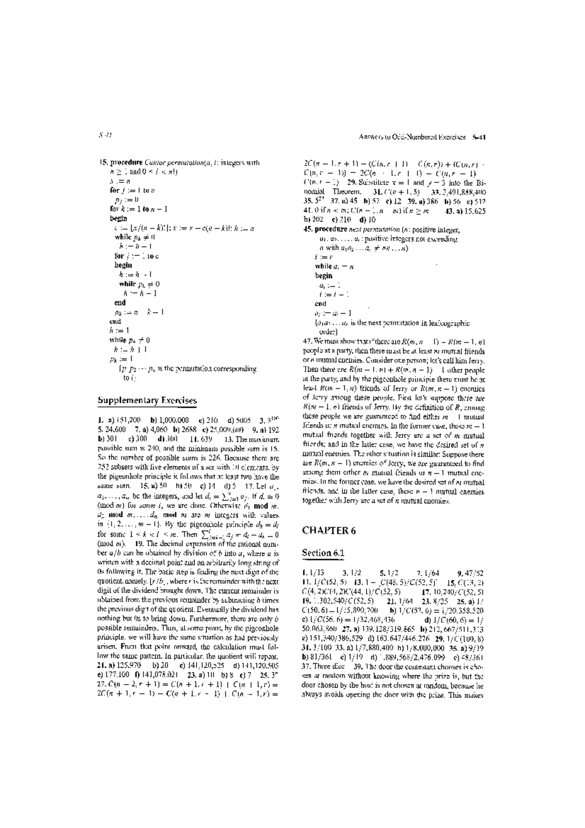 Solution Manual Discrete Mathematics and its Applications - Rosen - 7th ...