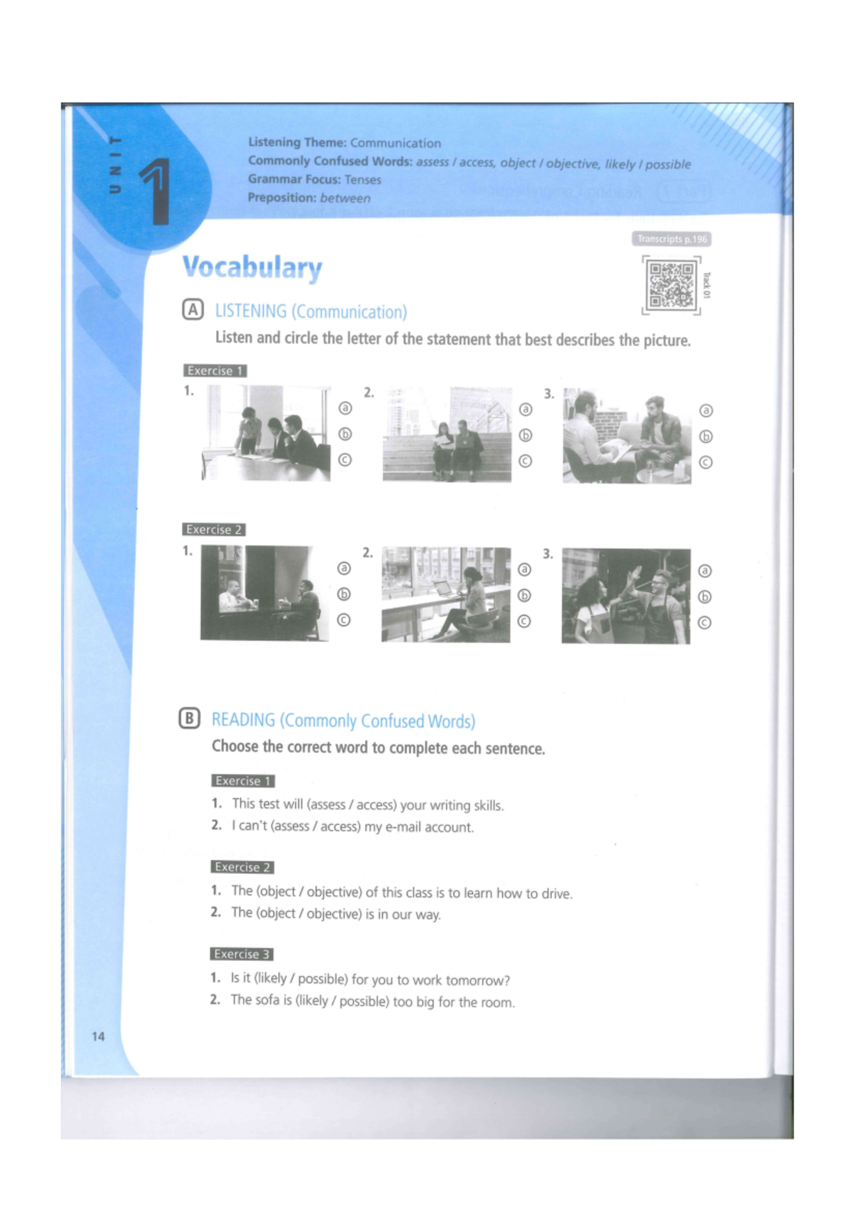 Listening & Reading Practice: Communication & Commonly Confused Words ...