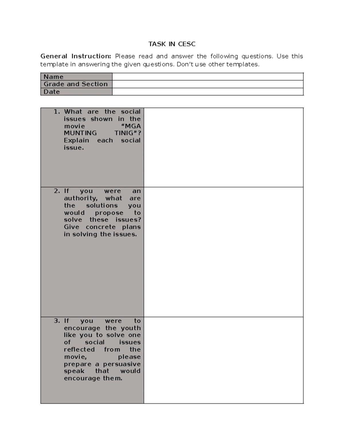 Mock Interview Evaluation Criteria and Rubric - Studocu