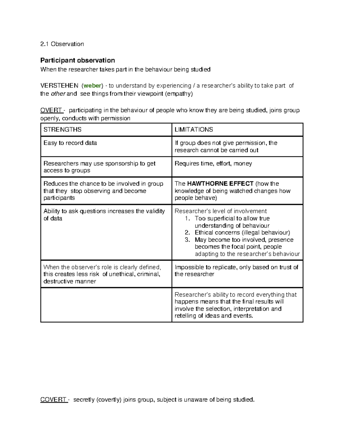 Chapter 2: Research Methods and Participant Observation Techniques ...