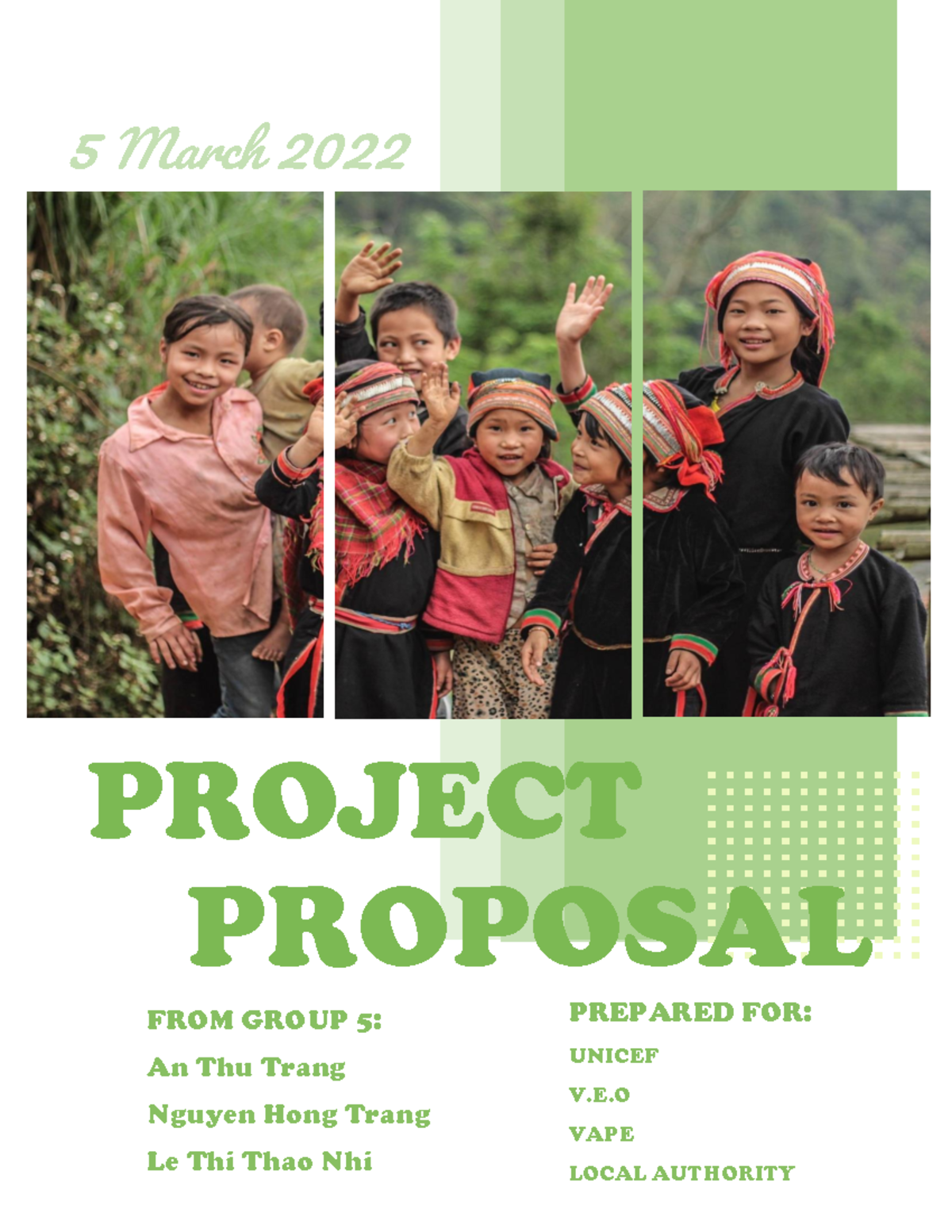 Group 5 Project Proposal: Empowering Girls' Education in NW Vietnam ...