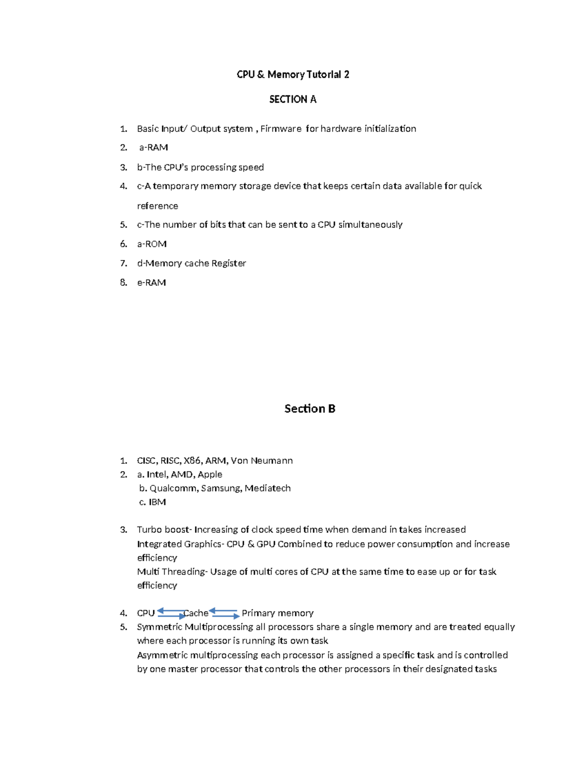 CPU memory tutorial 2: Understanding basic output systems and ...