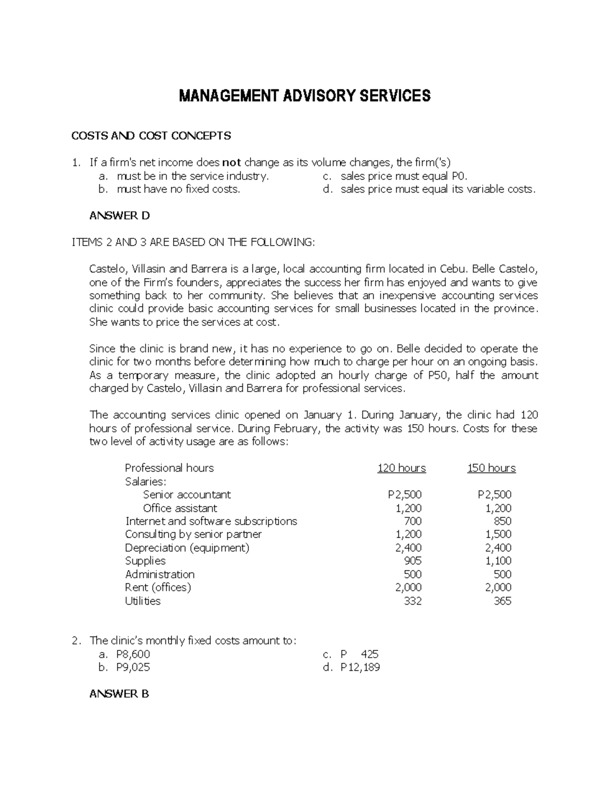 MS Reviewer - Management Advisory Services Overview  - Document Preview