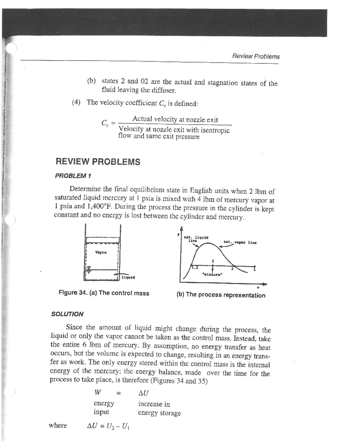 Thermodynamics Problem Set Solutions and Explanations - Studocu