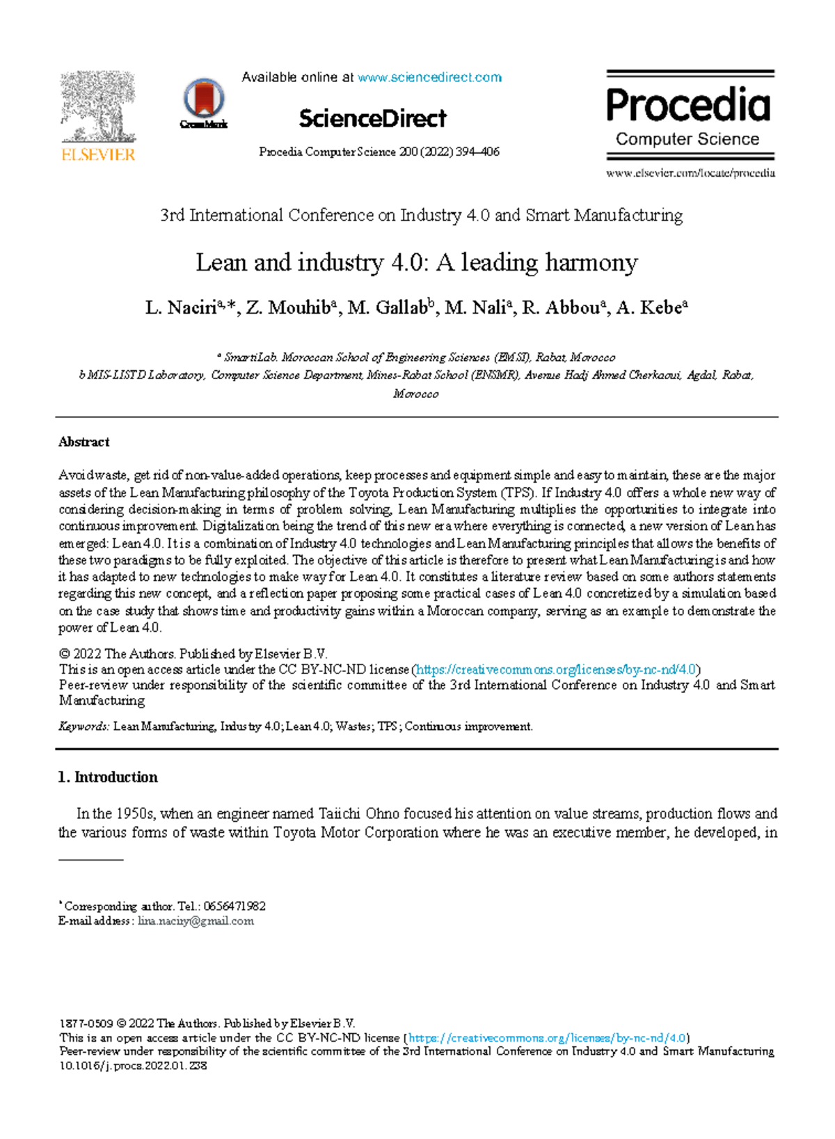 Tham khảo 1 - ScienceDirect Available online at sciencedirect Procedia ...