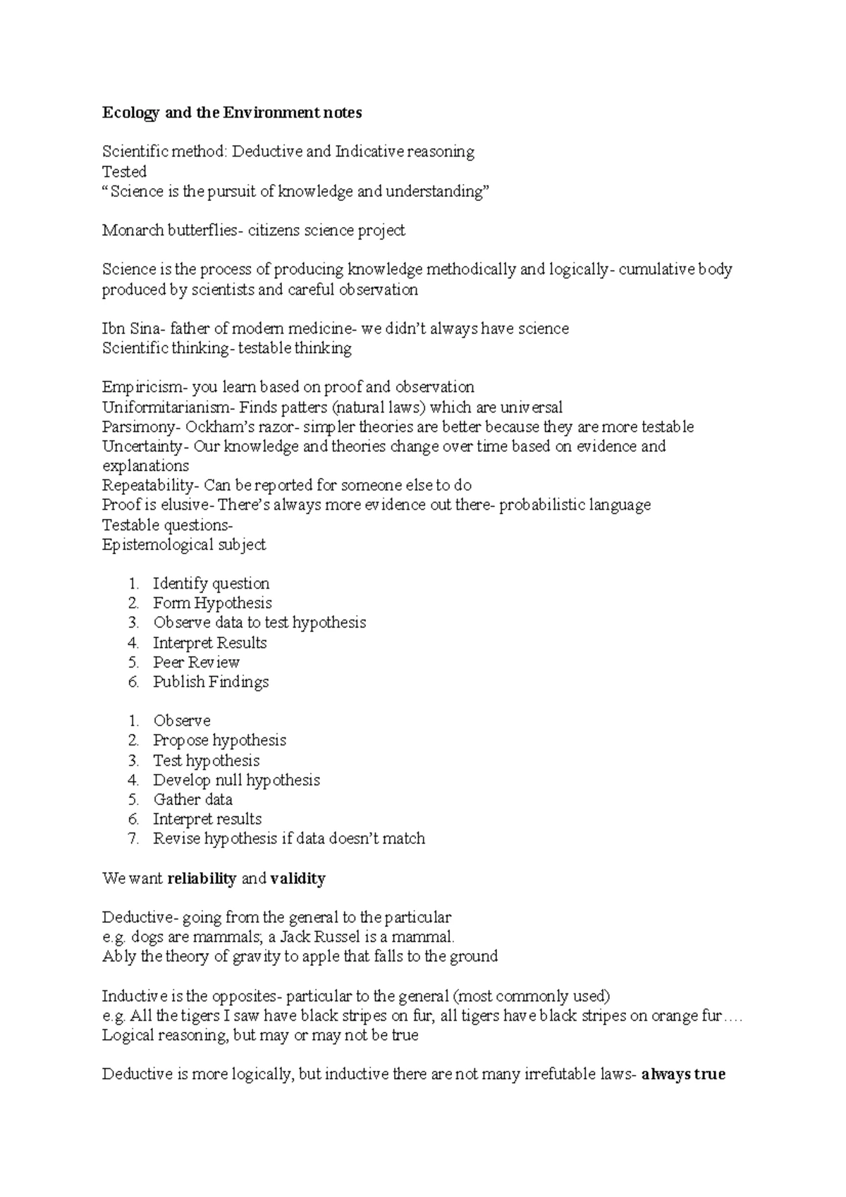 Eco report 2020 - Study Of The Ecosystem Introduction: Ecology refers ...