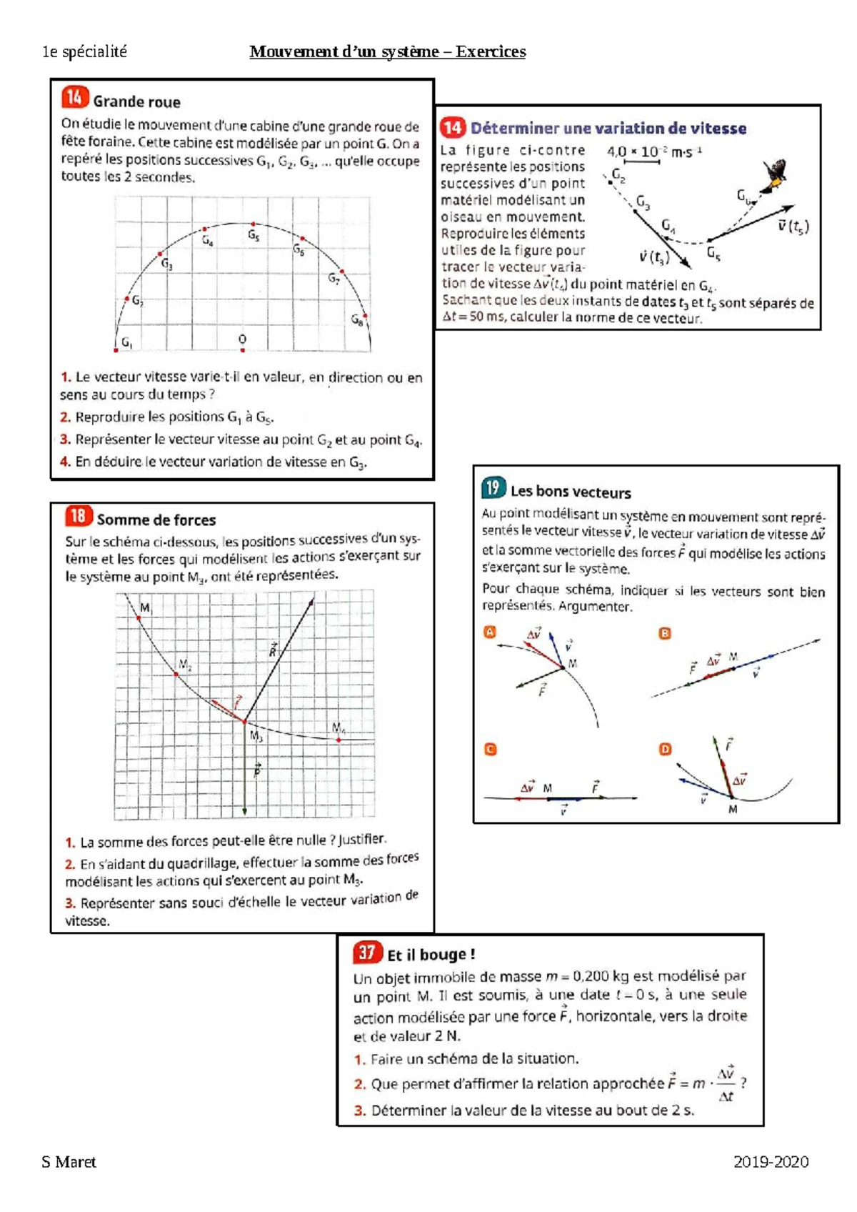 1- Pour la mitochondrie : a. La membrane externe contient des enzymes qui.., image size:1200x1696