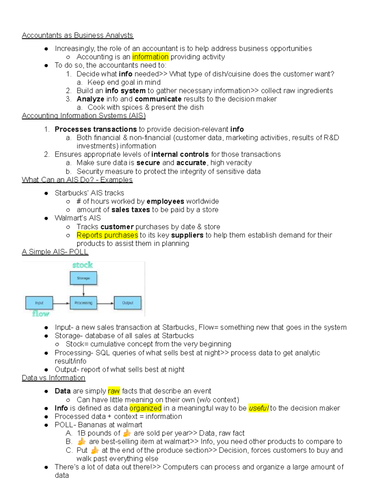 AIC CH 1: The Role of Accountants in Enhancing Firm Value through AIS ...