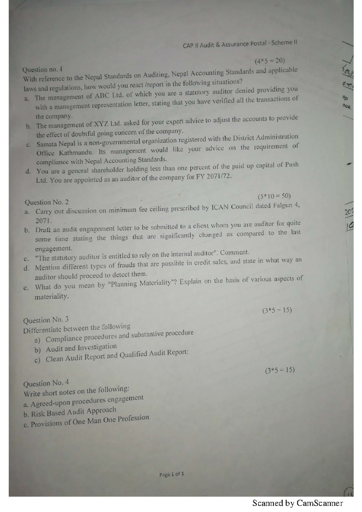 Final Exam Study Guide 2020-01-03 12 - Studocu