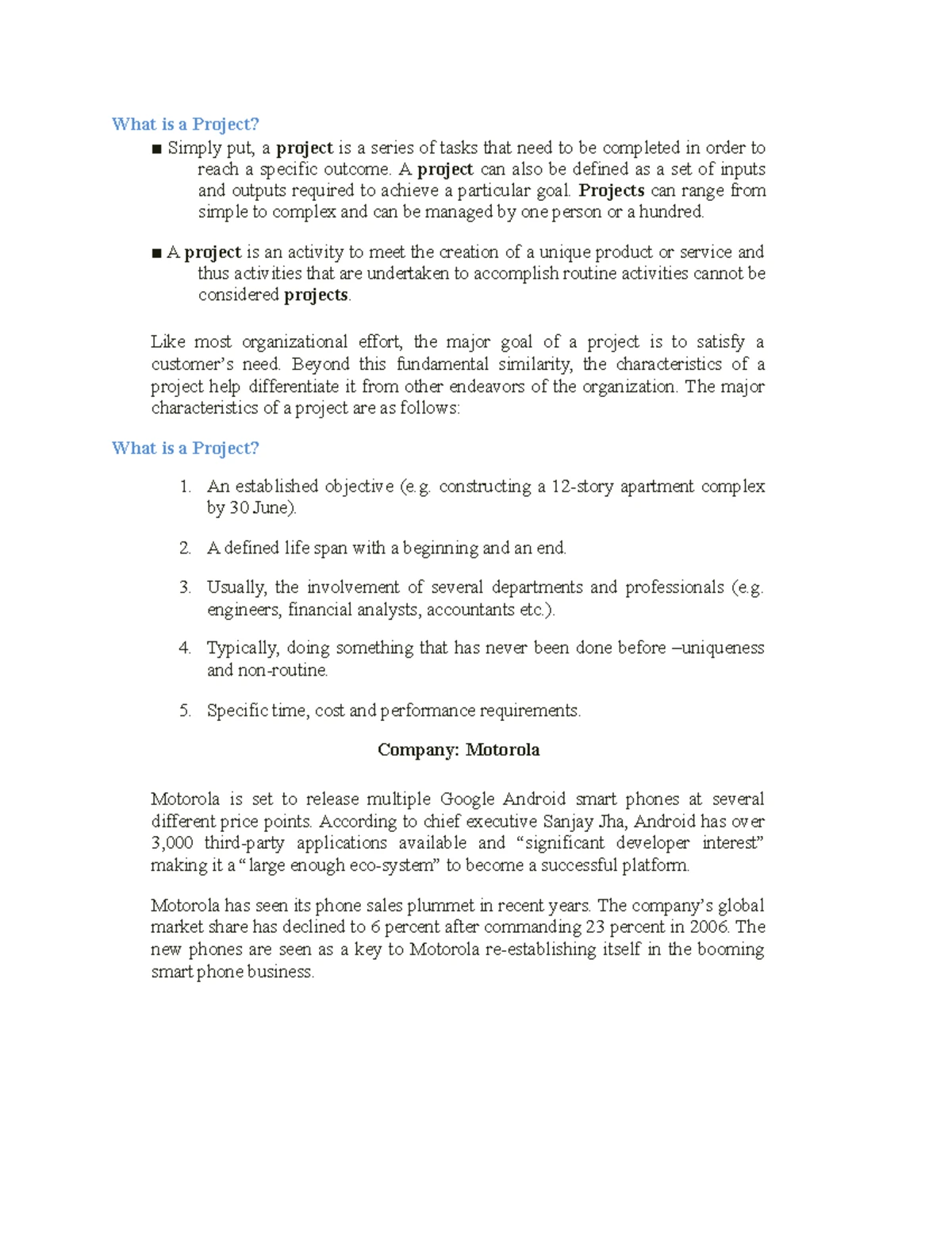 New Microsoft Word Document - 1-A ____ is a set of activities which are ...
