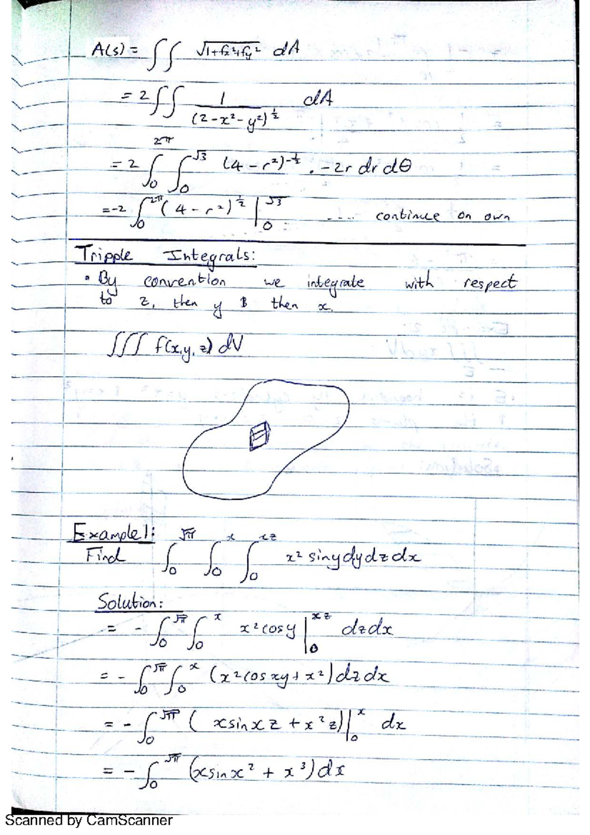 Math 212 Final Exam Notes: Part 2 Overview and Key Concepts - MATH212 ...