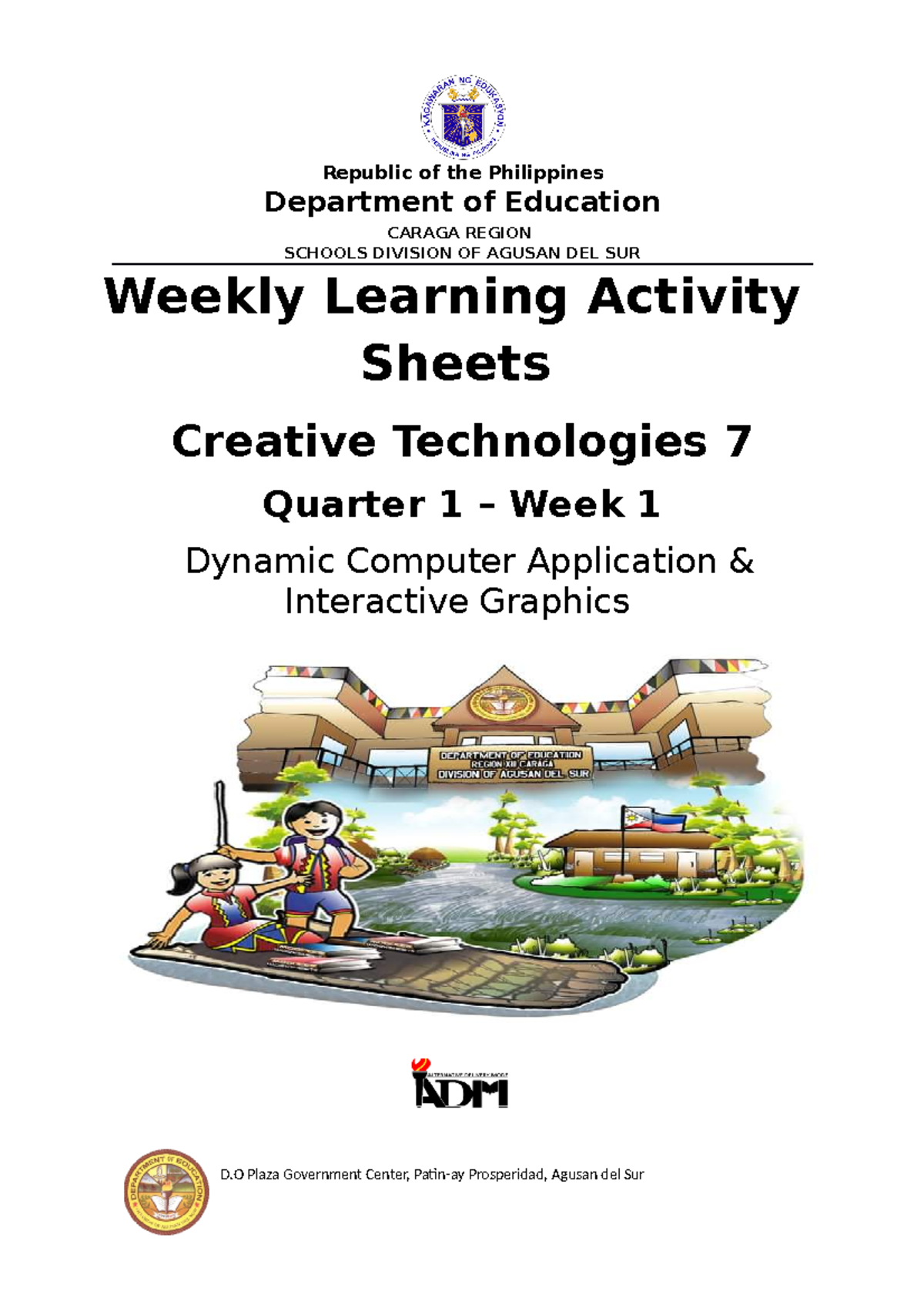 Creative Technologies 7 Q1W1: Dynamic Computer Application Insights ...