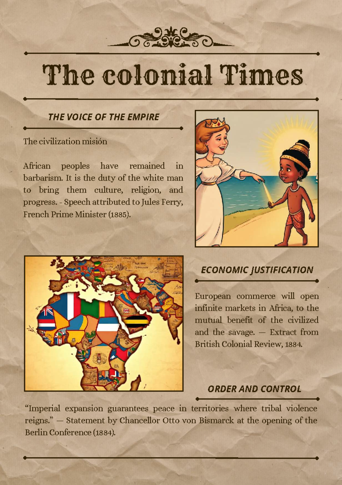 Colonial Times: The Hidden Truth of Imperialism and Exploitation - Studocu