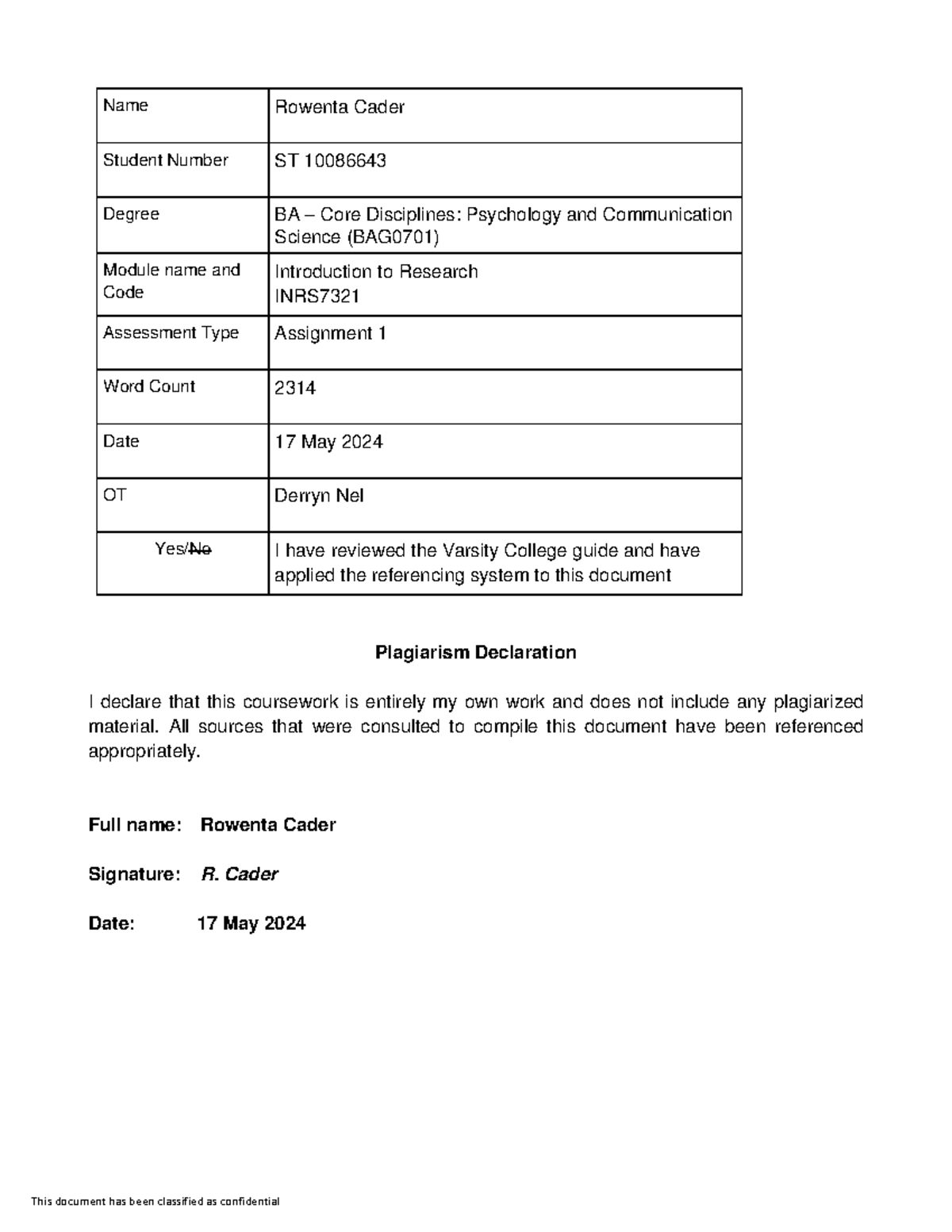 INRS7321+Assignment+1+Impact+of+Mental+Health+Training+on+Workplace ...
