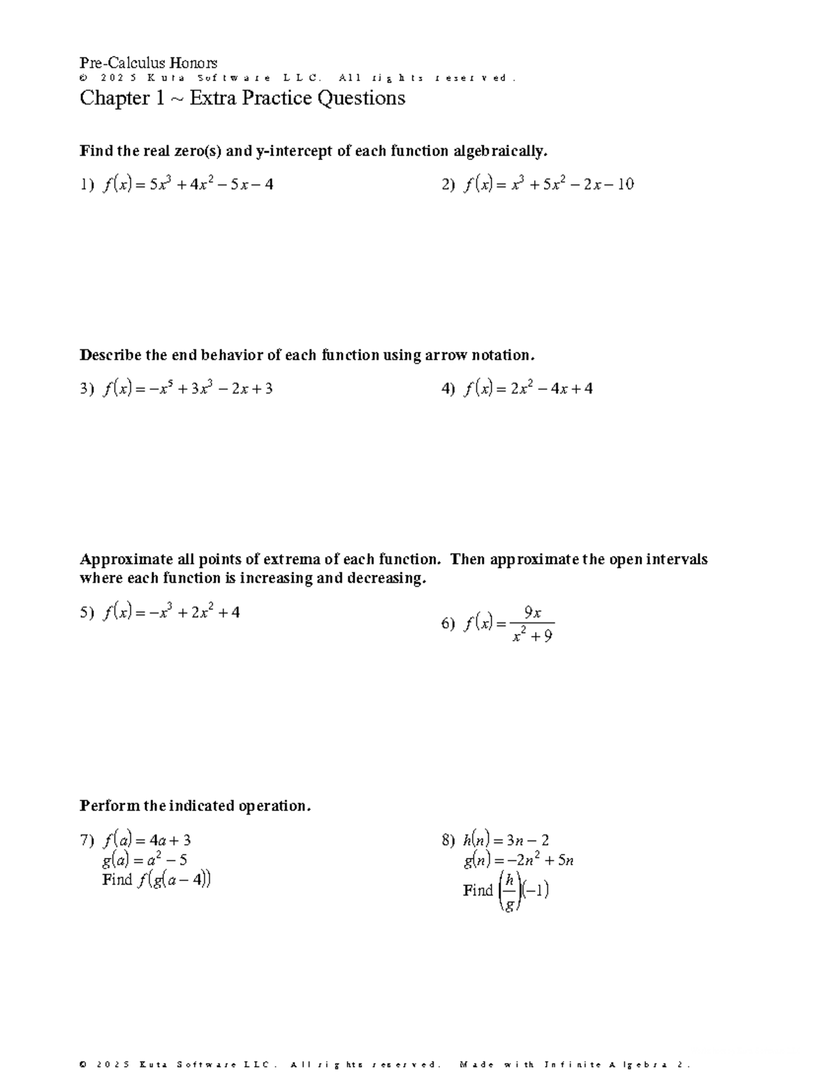 Chapter 1 Extra Practice Questions with Answer Key - Y2z0i2M5a - Studocu