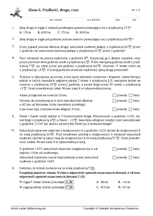 Probny Sprawdzian Przyrodniczy Nowa Era 2018 Wykop