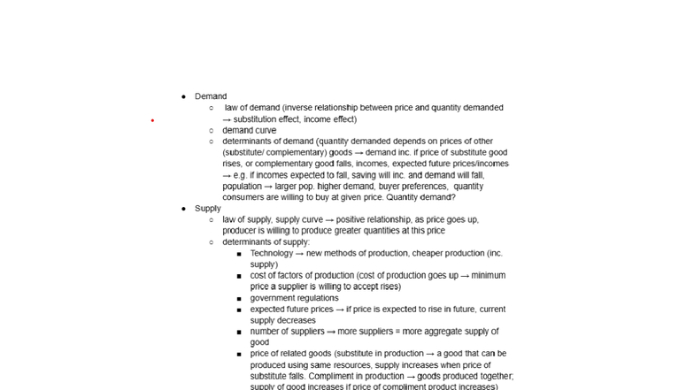 Economics 2: Demand and Supply Principles Explained - Studocu