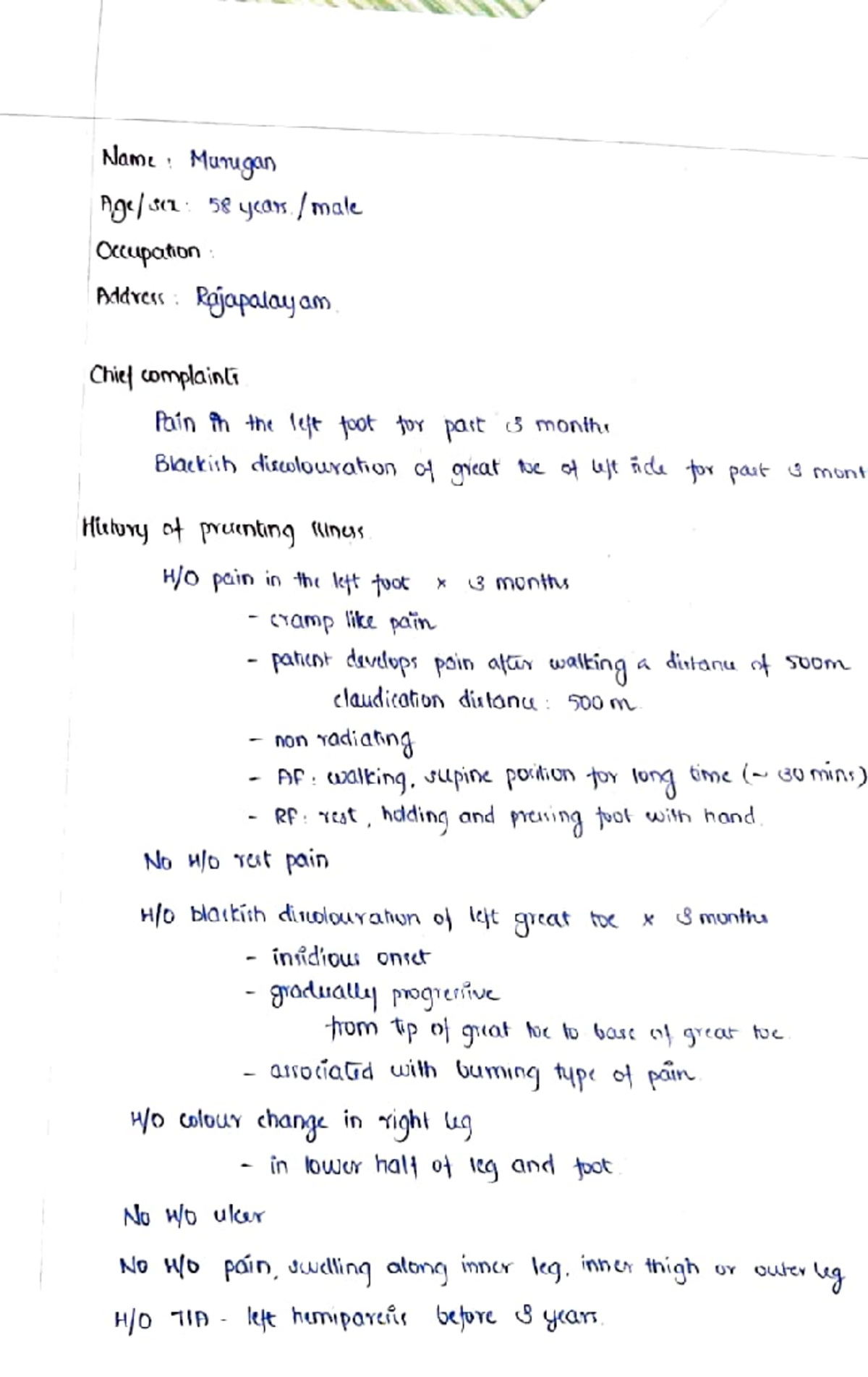 PVD Case Study - Patient Analysis and Findings - Studocu