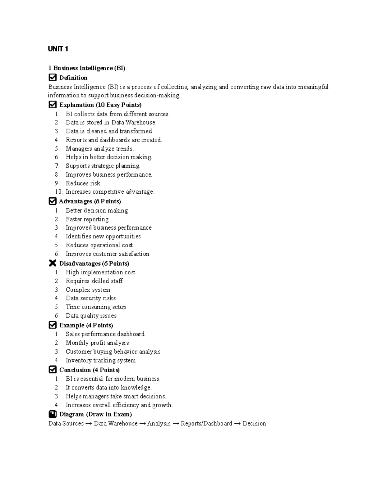 BI 101: Business Intelligence Overview and Key Concepts - Studocu