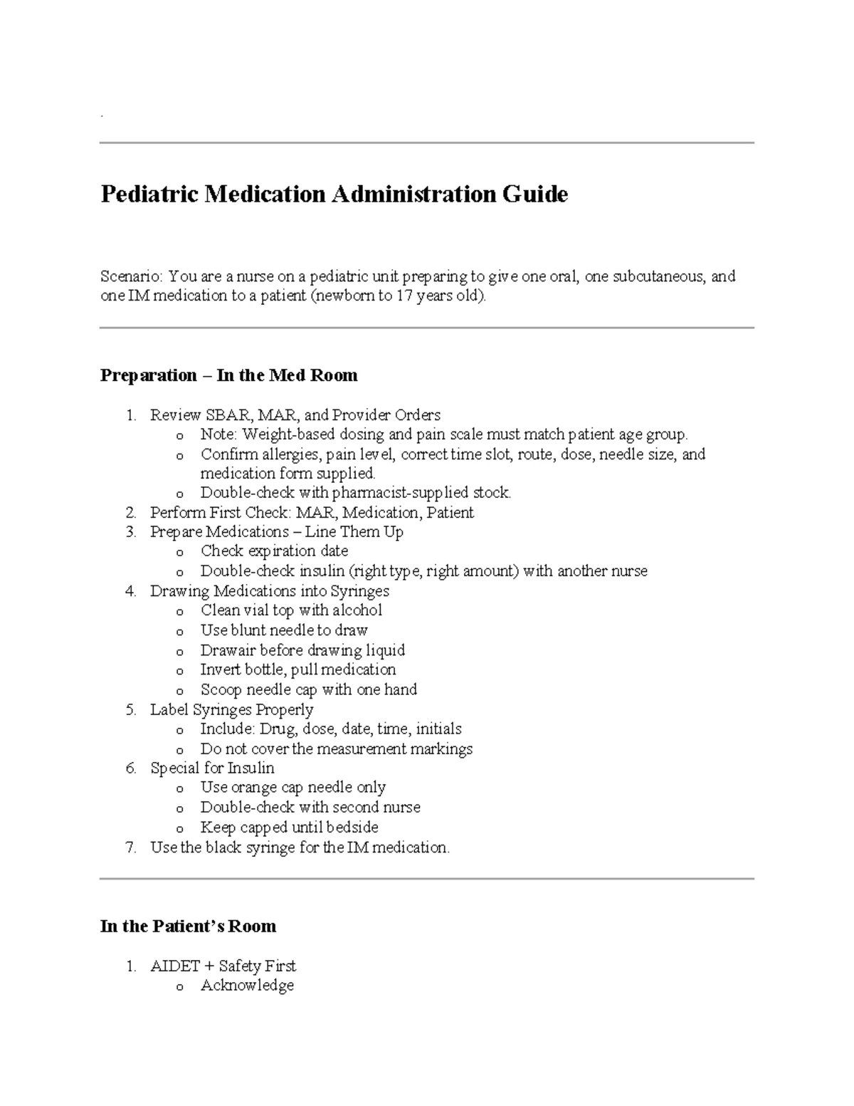 AH 101 Exam 1 Review: Key Points on Fluid & Electrolyte Management ...