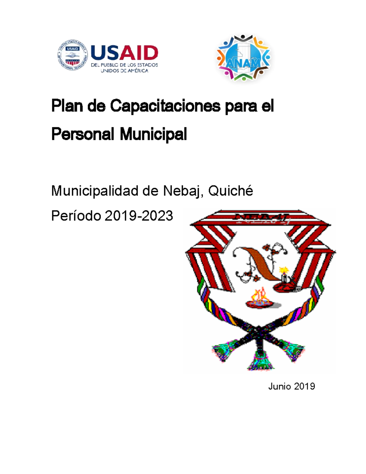 Plan de Capacitaciones para el Personal Municipal - Nebaj 2019 - Studocu
