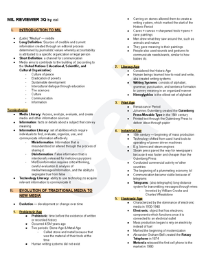 CESC 3Q Reviewer: Definitions and Perspectives on Community - Studocu