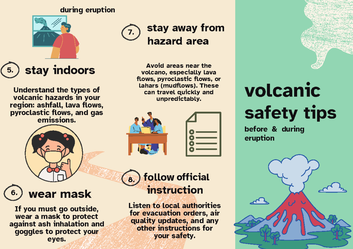 Volcanic Safety Tips: Emergency Guidelines for Eruptions - Studocu