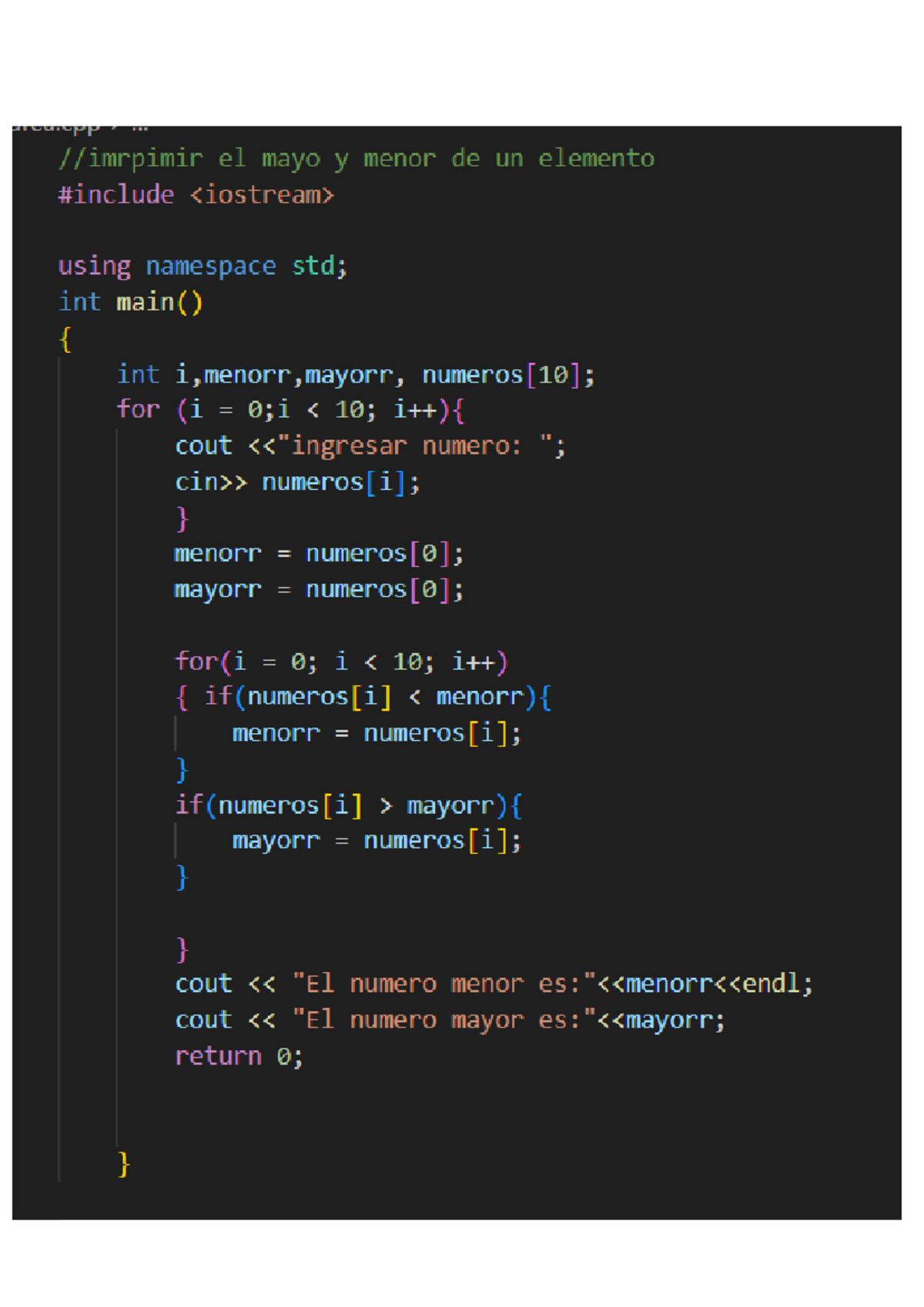 AP4 - Es la creación de un código en c++ - Logica de Programacion - De ...