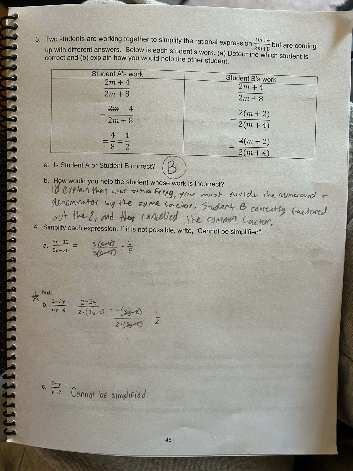 IMG 3100 - Activity 10: Rational Expression Simplification Analysis ...