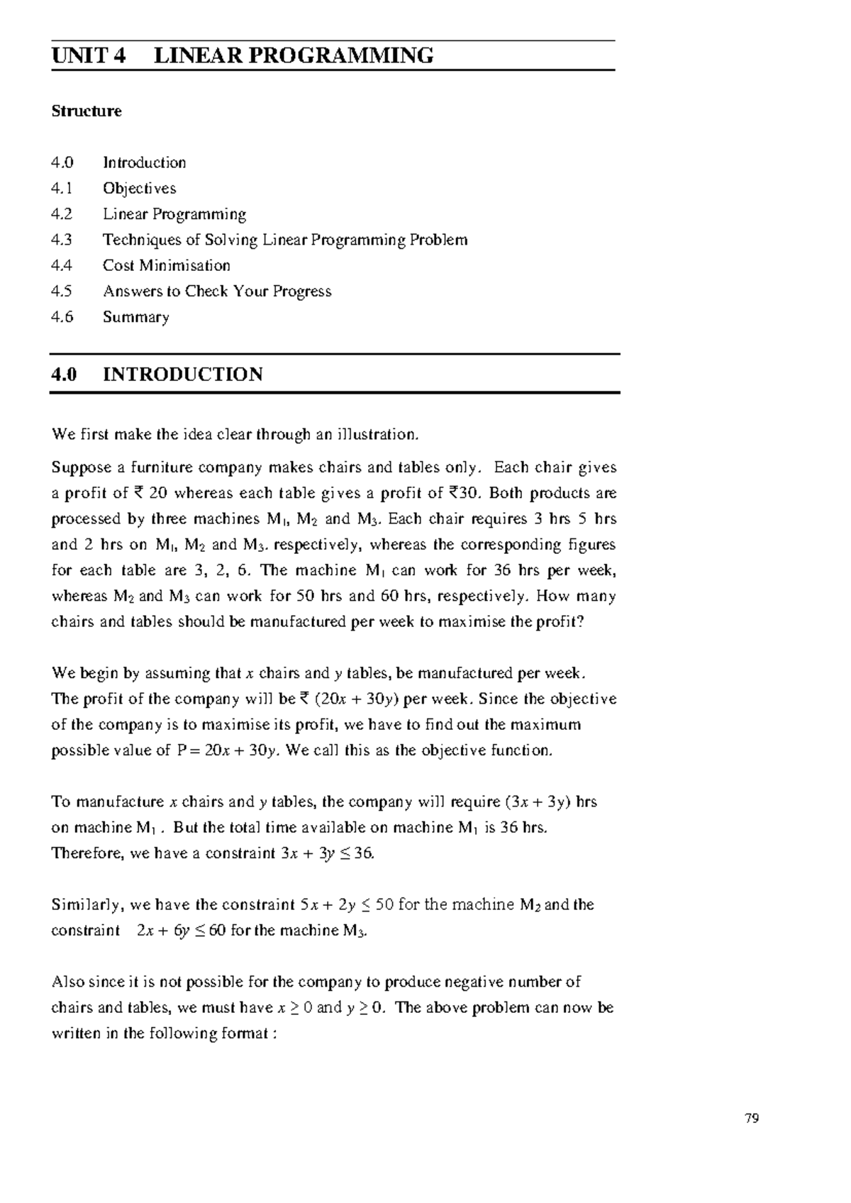 UNIT+4+ - Practice problems - UNIT 4 LINEAR PROGRAMMING Linear ...
