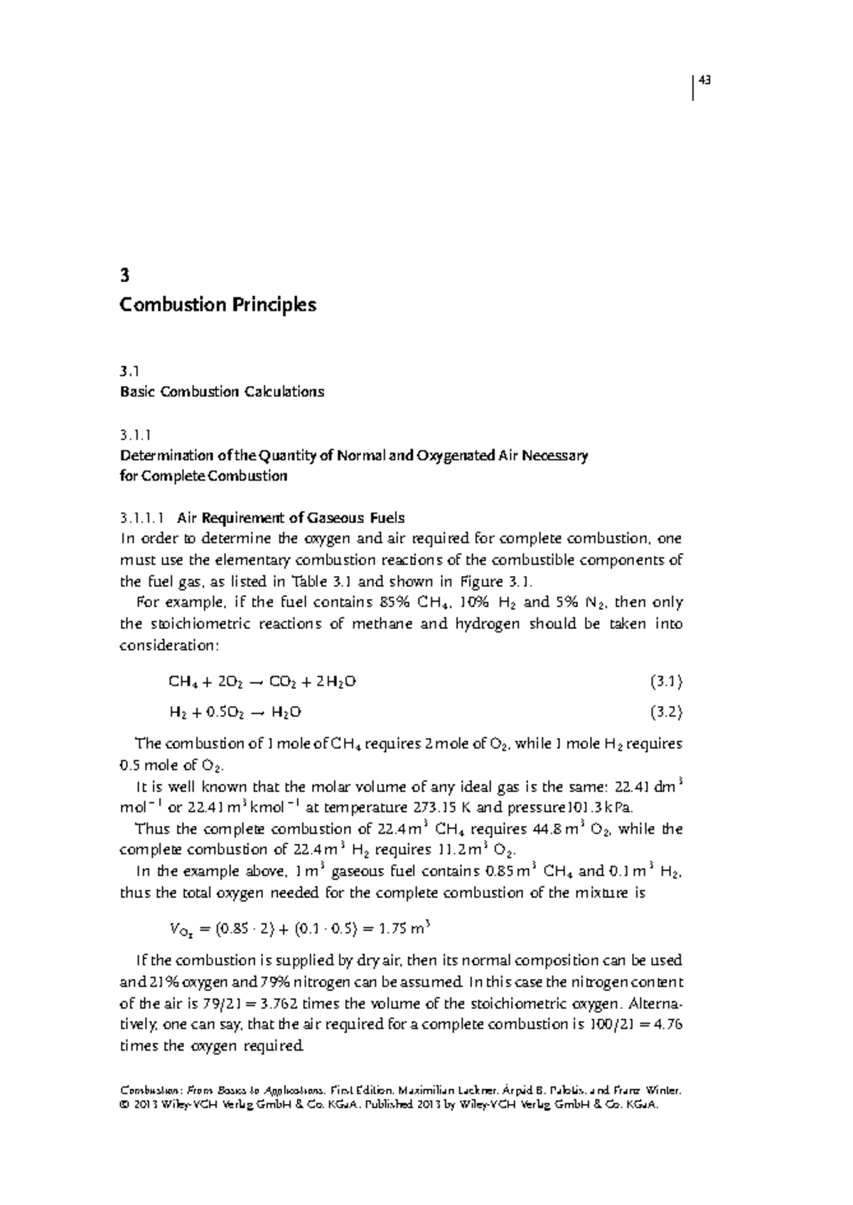4.combustion princples - 3 Combustion Principles 3. Basic Combustion ...